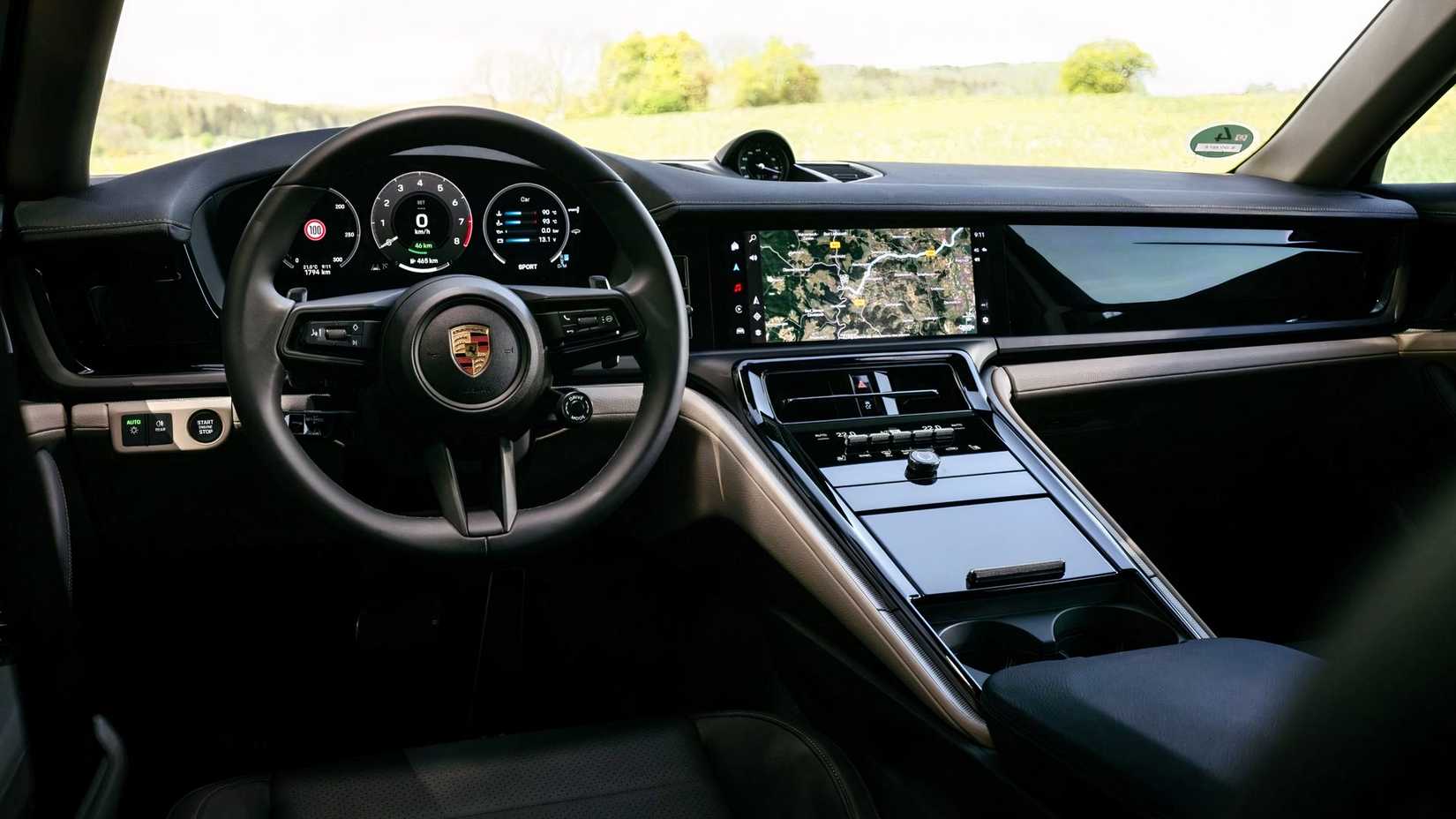2026 Porsche Panamera 4 E-Hybrid interior view