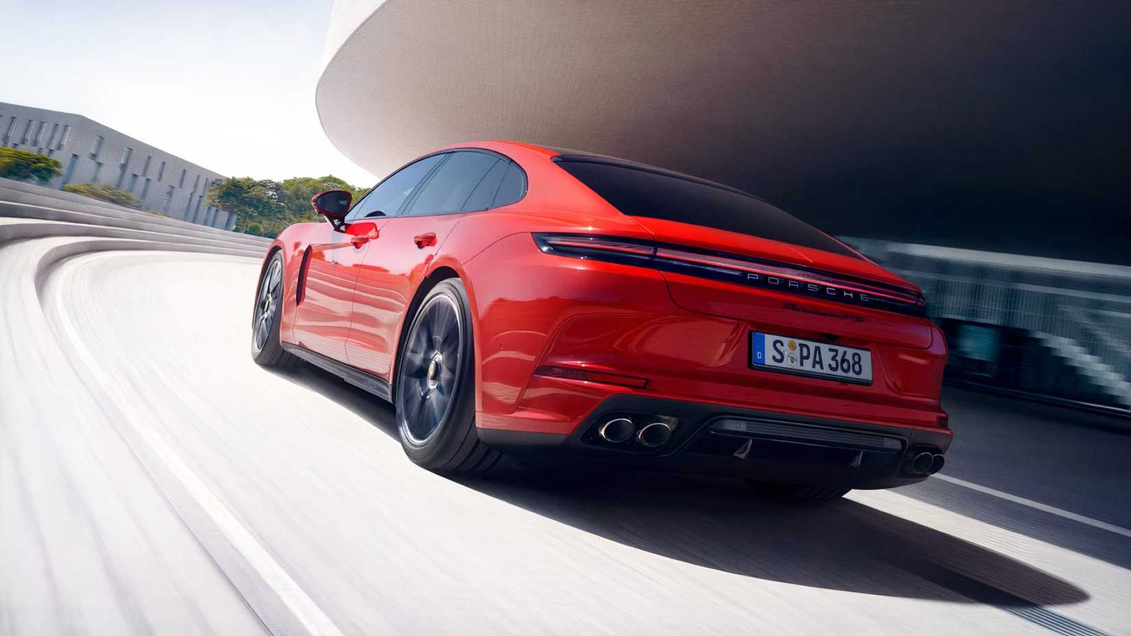 2026 Porsche Panamera GTS rear-quarter