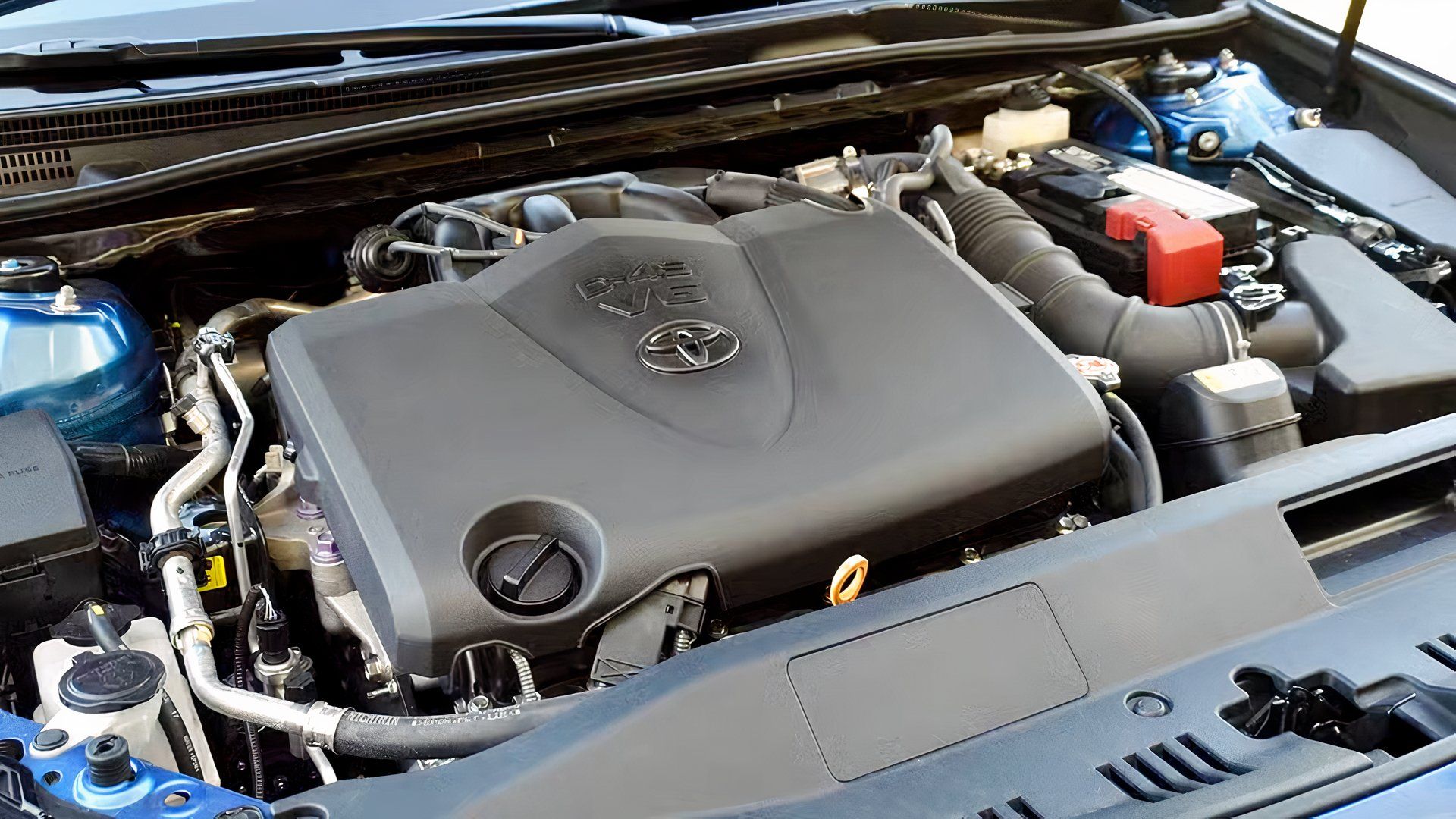 Foto do motor Toyota Camry 2021-2024