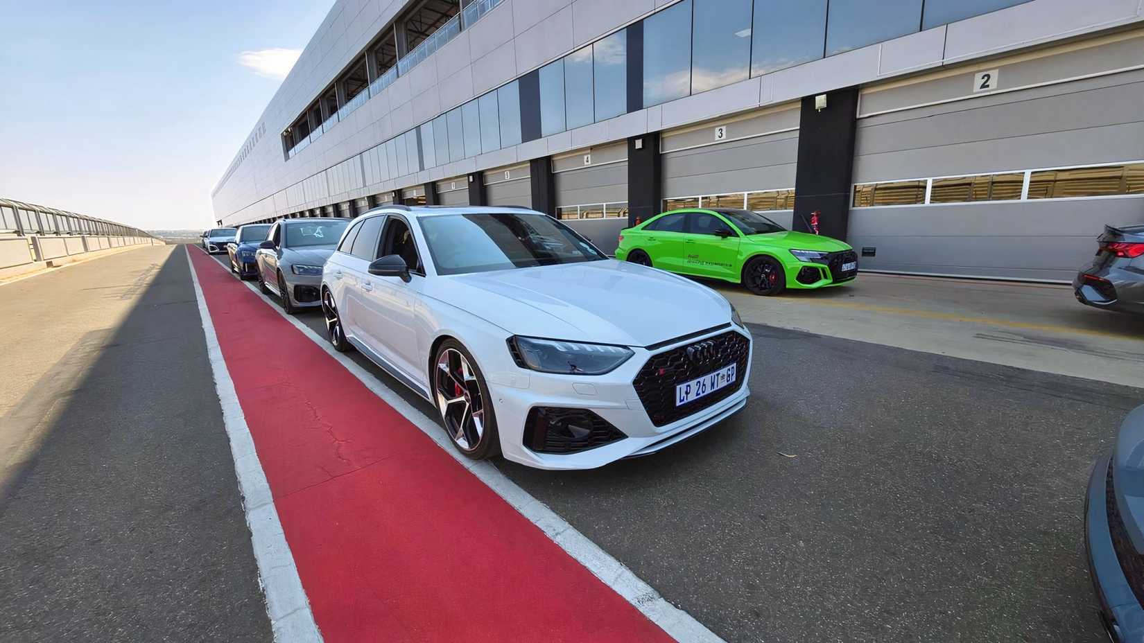 2024 Audi SR4 Avant - white