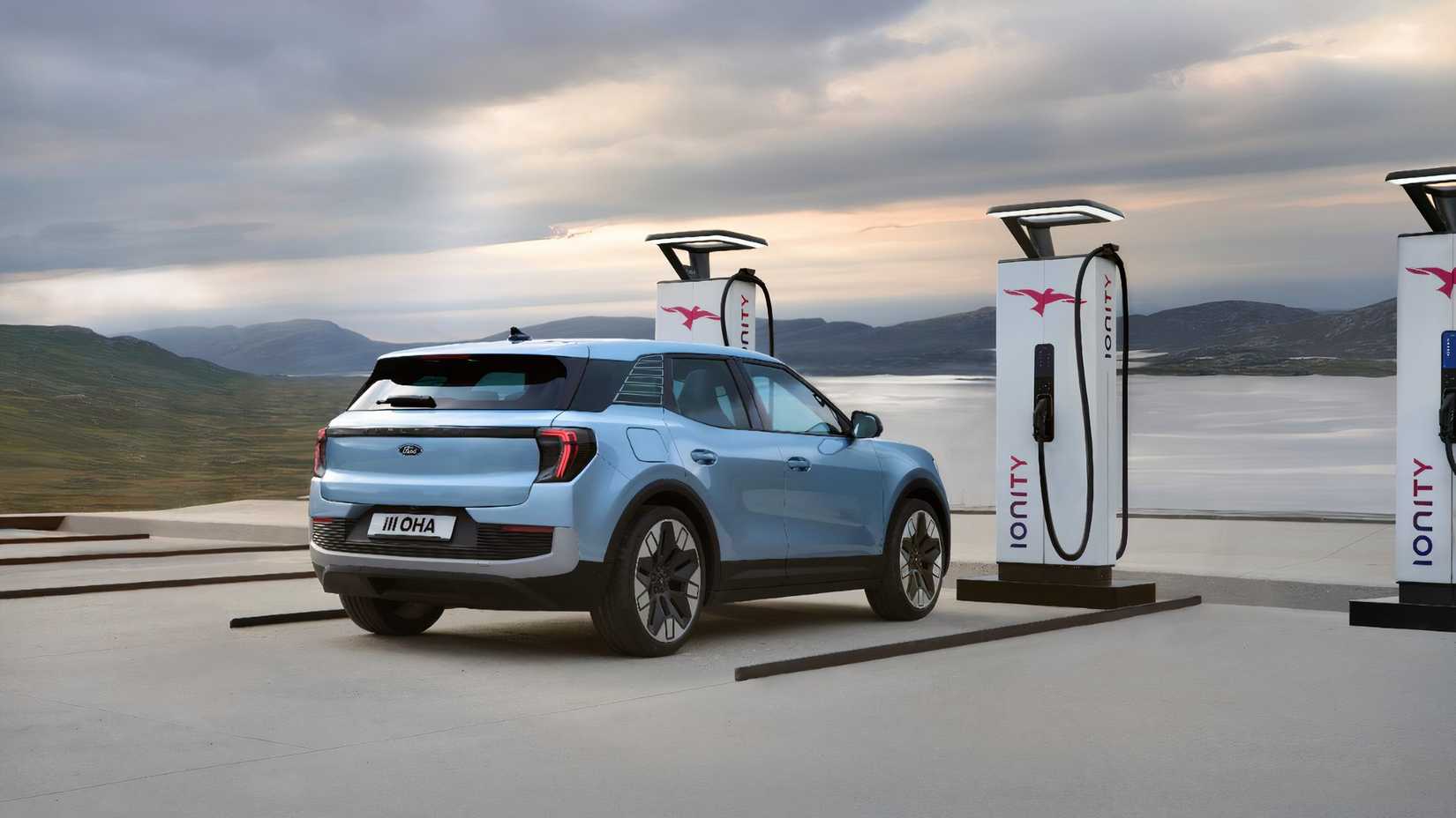 Ford Explorer Electric charging 