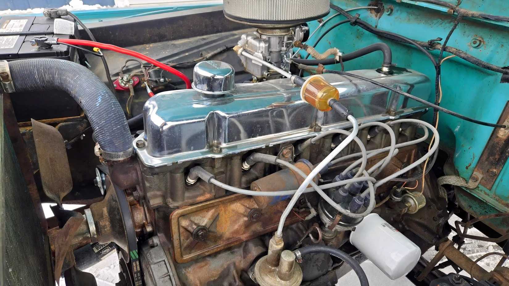 1966 Ford F-100 Custom engine