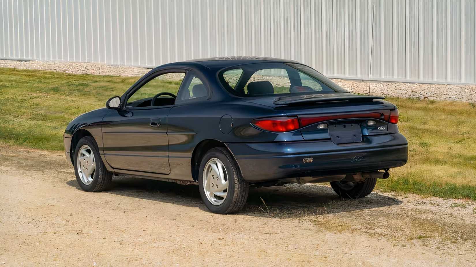 2002 Ford Escort ZX2 rear 3/4 shot