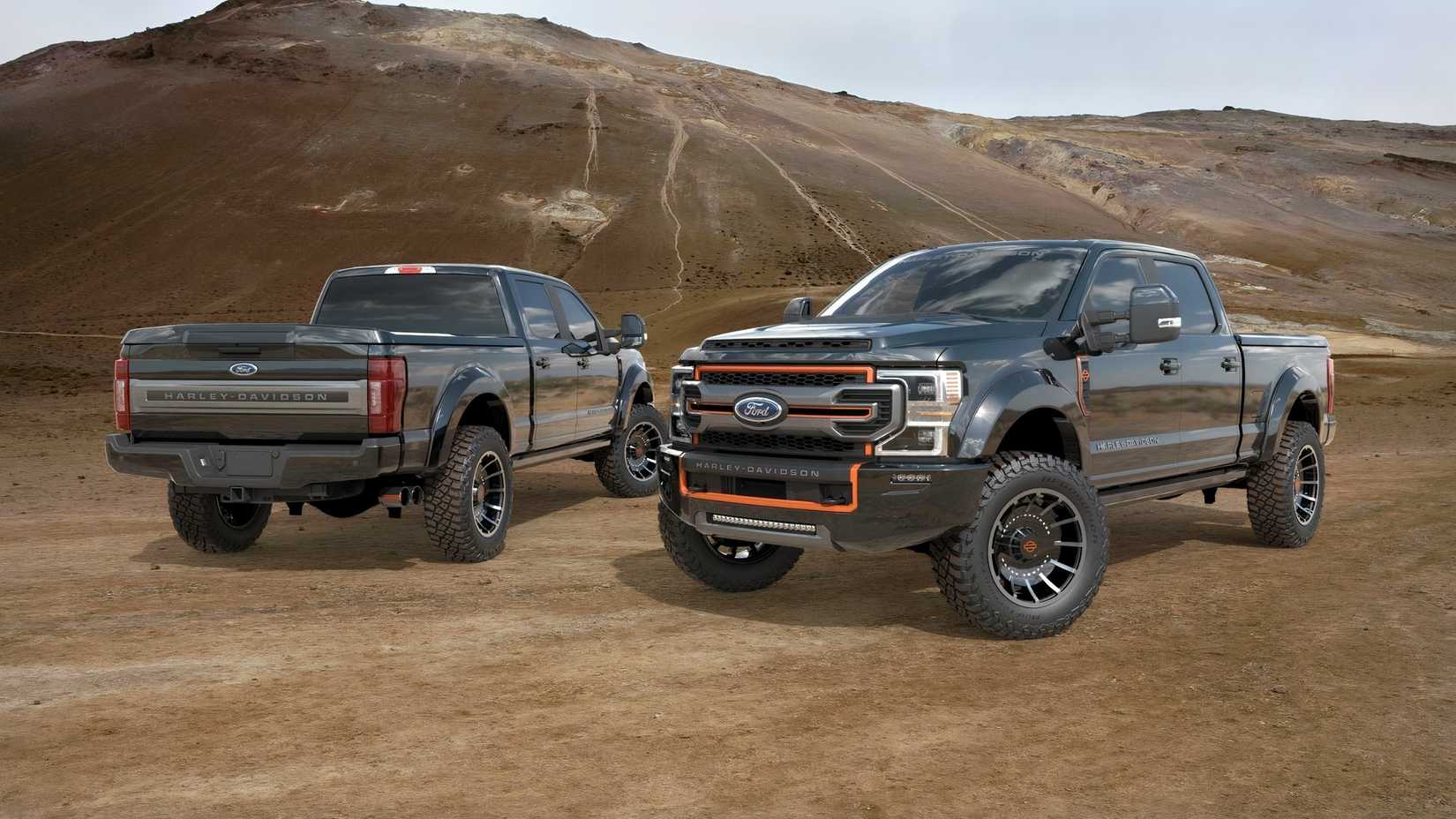 Ford F-250 Harley-Davidson trucks