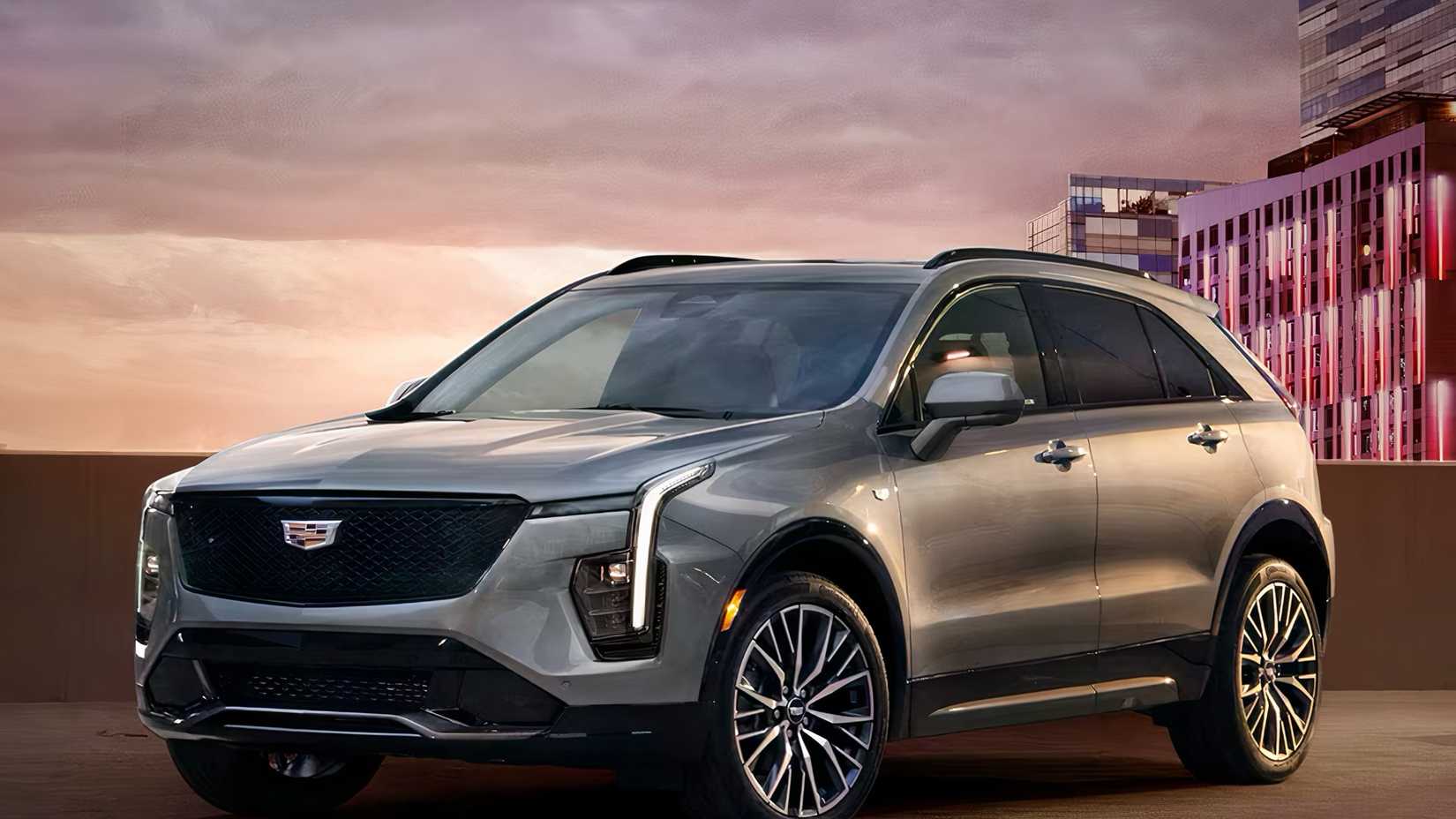 2025 Cadillac XT4 front 3/4