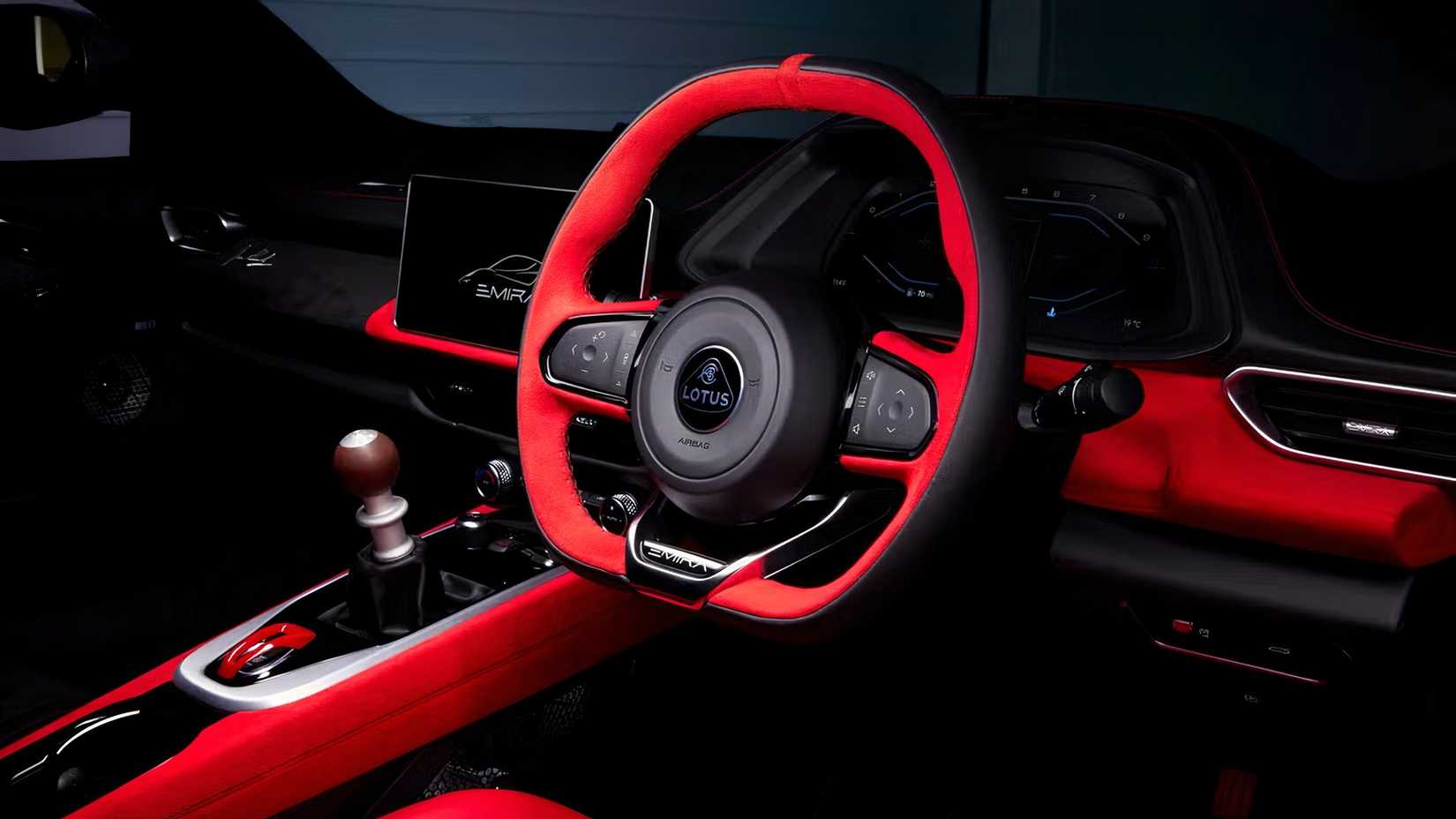 2026 Lotus Emira cockpit