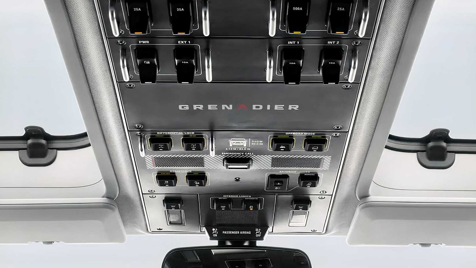 Ineos Grenadier overhead switches