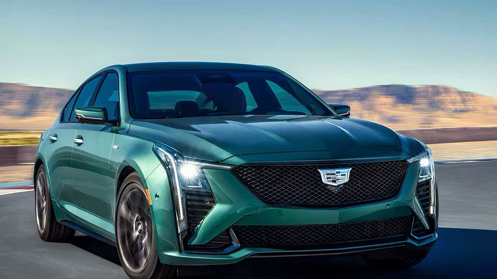 2026 Cadillac CT5-V Blackwing front 3/4 shot