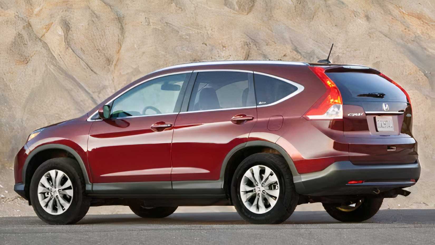 Rear 3/4 shot of 2012 Honda CR-V
