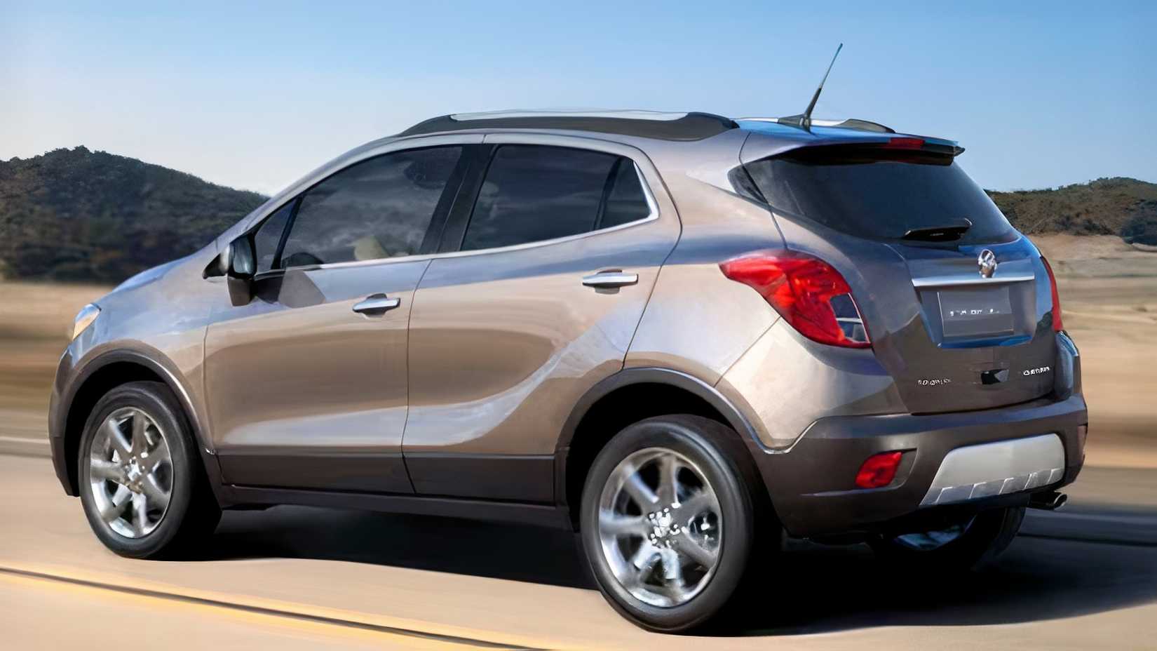 2016 Buick Encore rear 3/4 shot