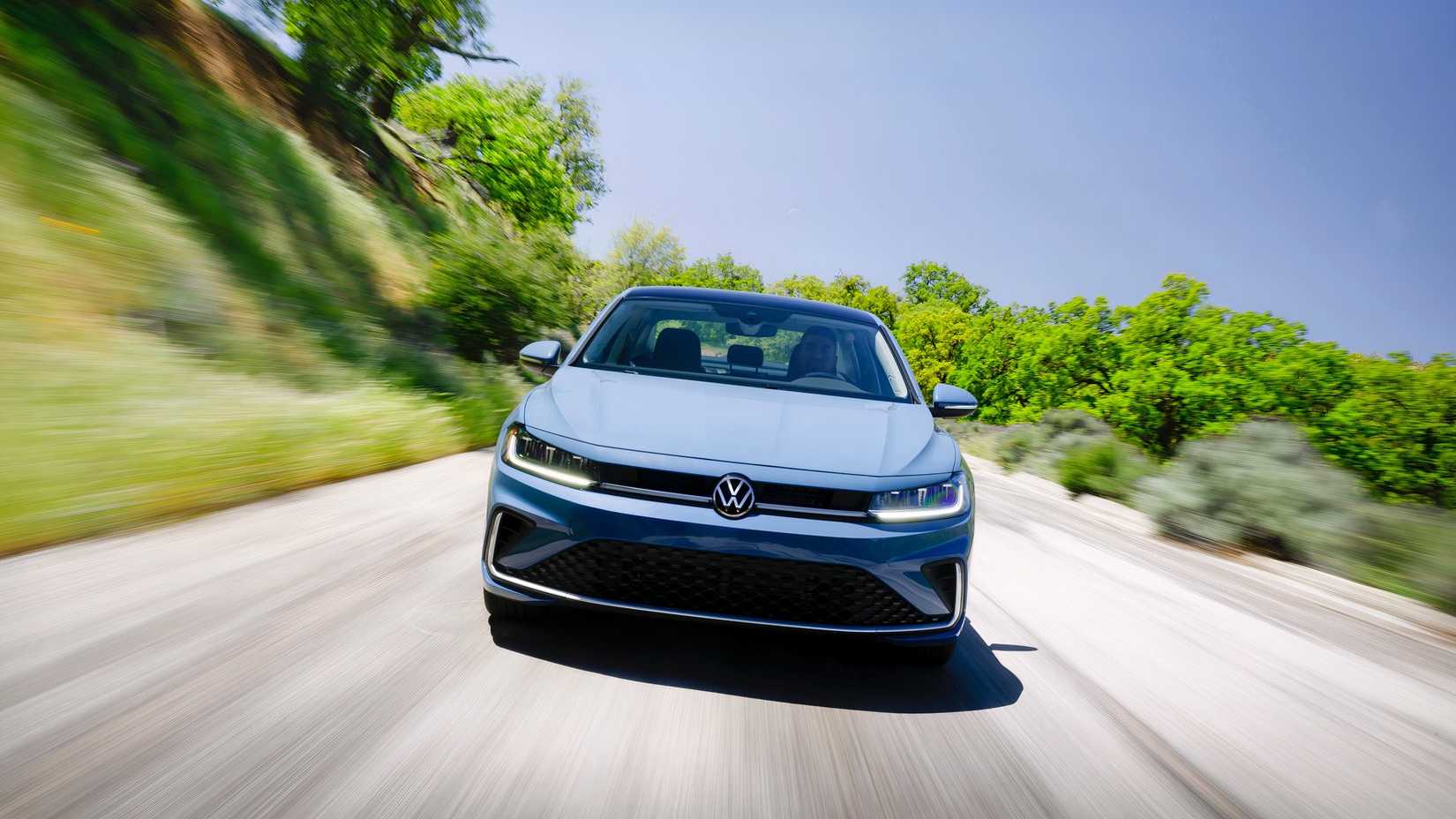 2026 Volkswagen Jetta in blue 