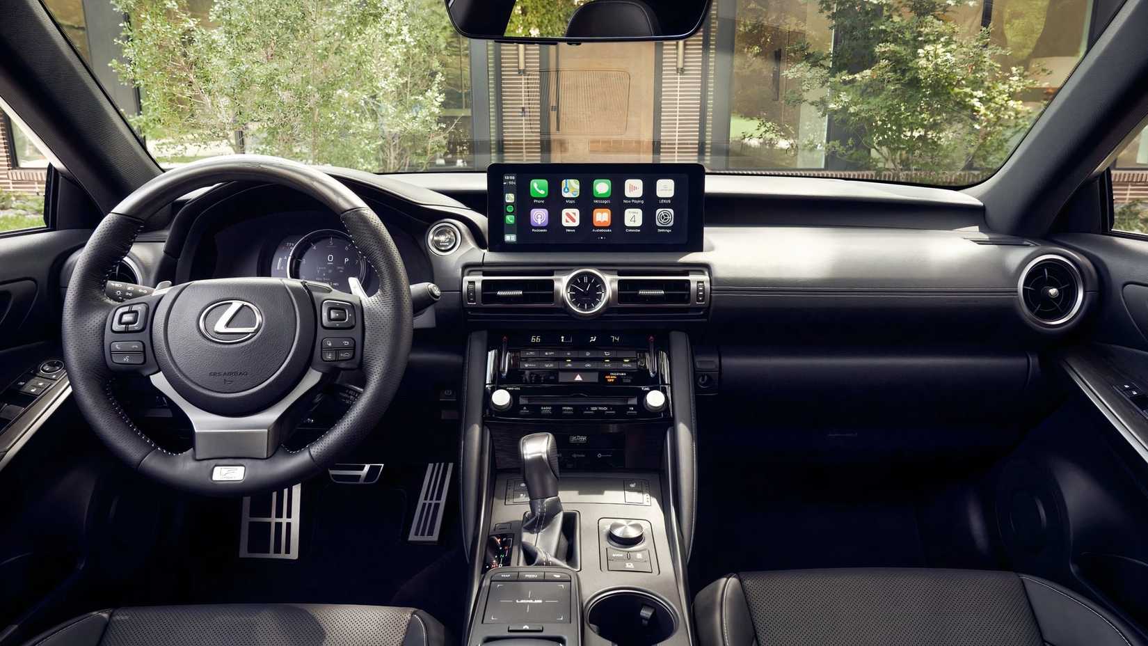 Lexus IS 350 interior shot