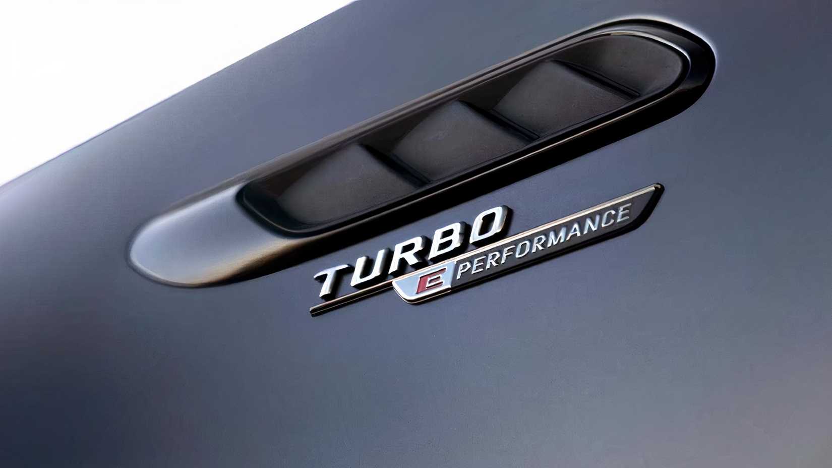 Mercedes-AMG Turbo E Performance badge