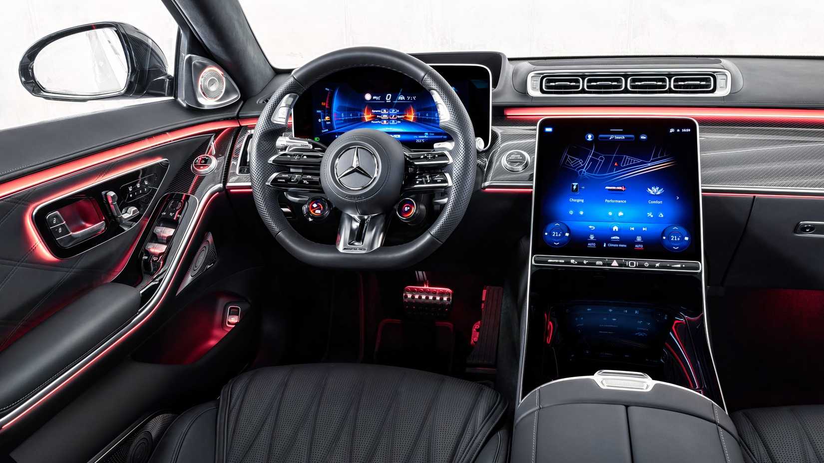 Mercedes-Benz S63 SE Performance| S-Class cabin