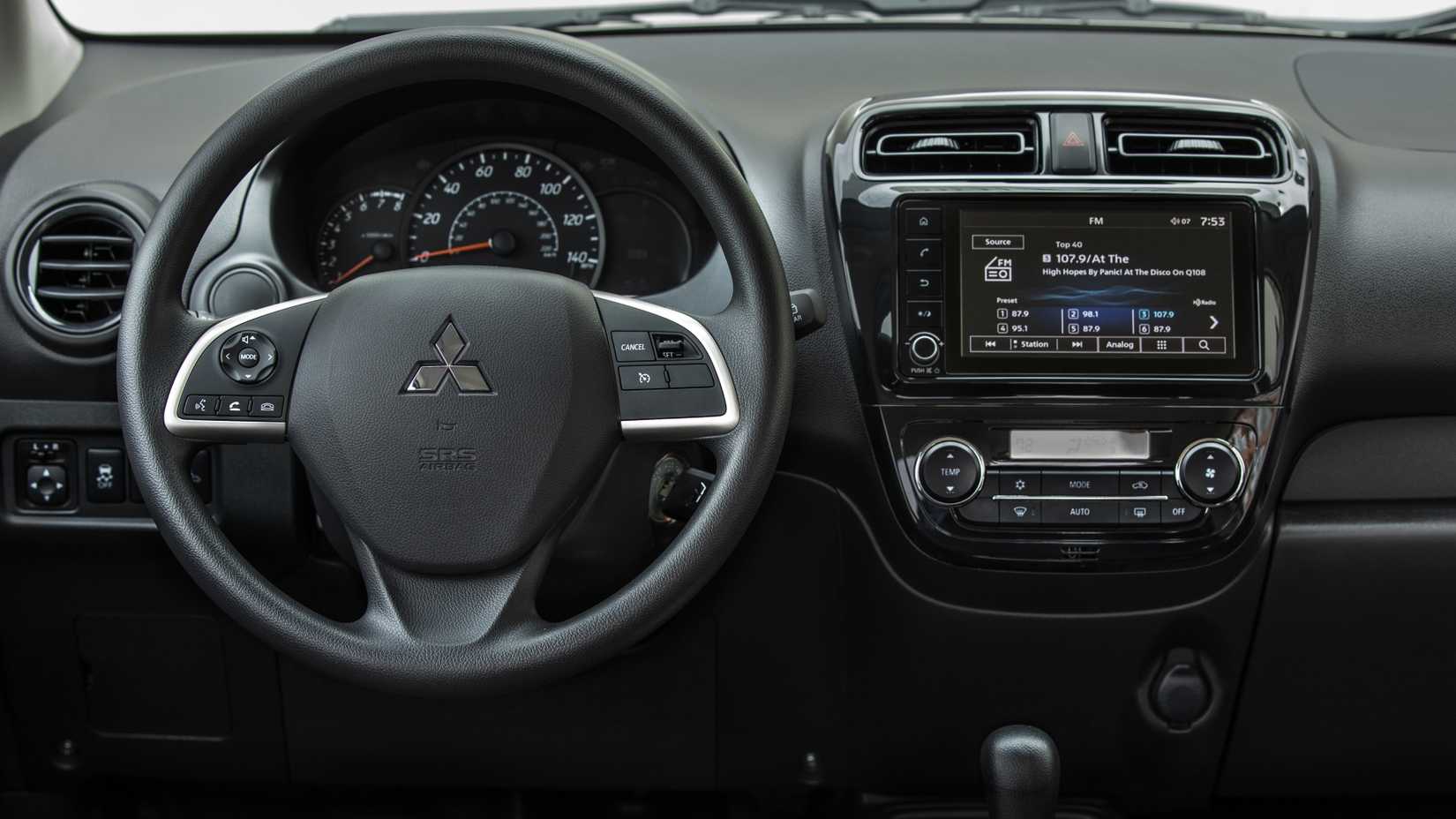 Mitsubishi Mirage interior