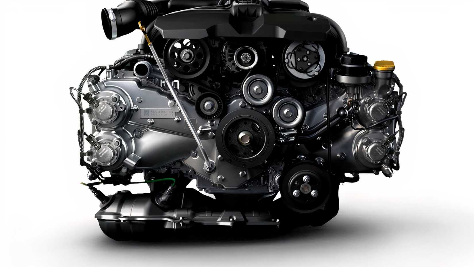 New Generation Subaru Boxer Engine Front View