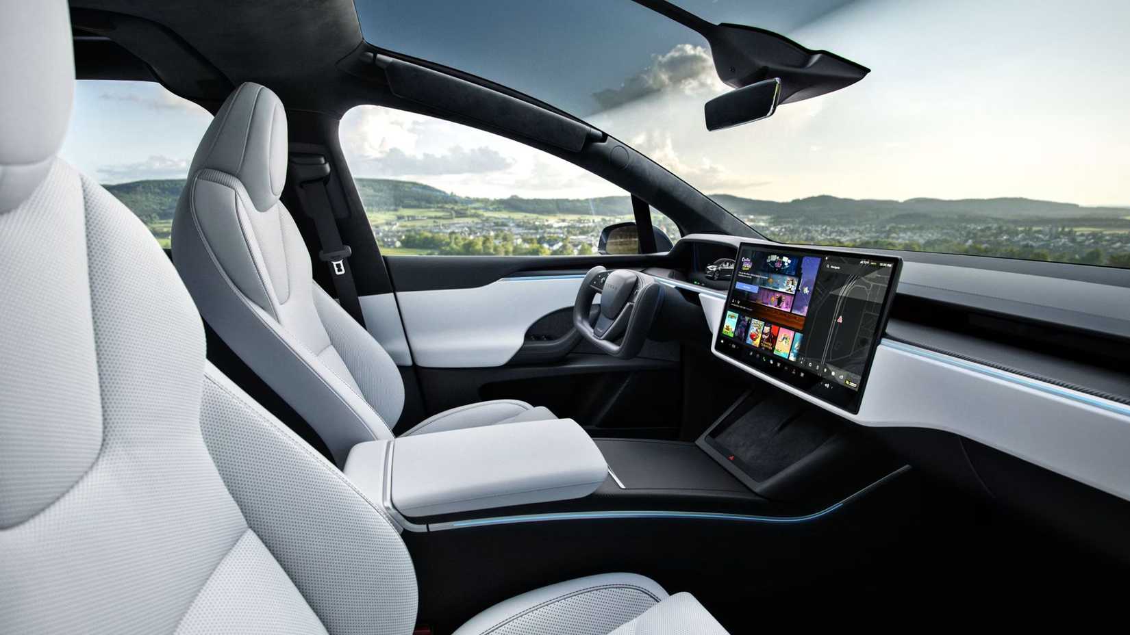 Tesla Model X interior