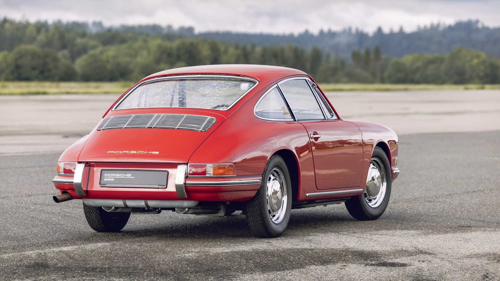 Porsche 911 1963 traseiro 3/4 exterior