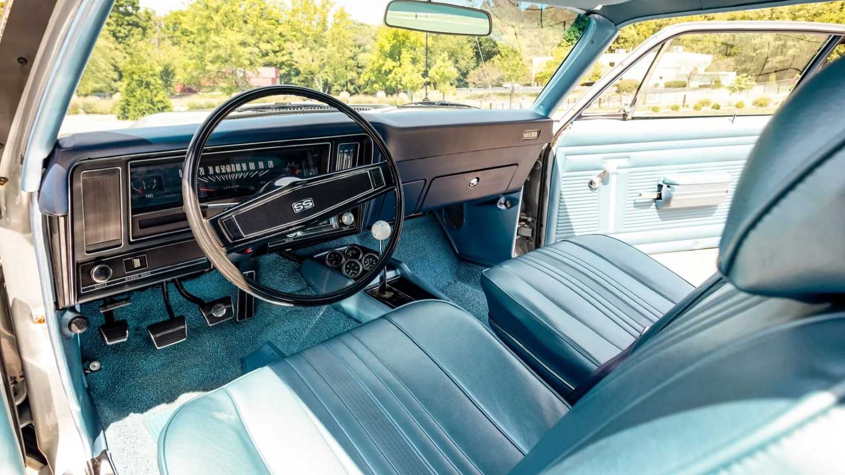 Interior do Chevrolet Nova SS 1969