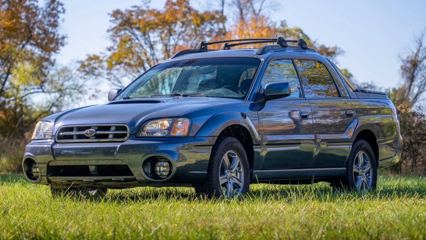 blue 2005 Subaru Baja Turbo (2)