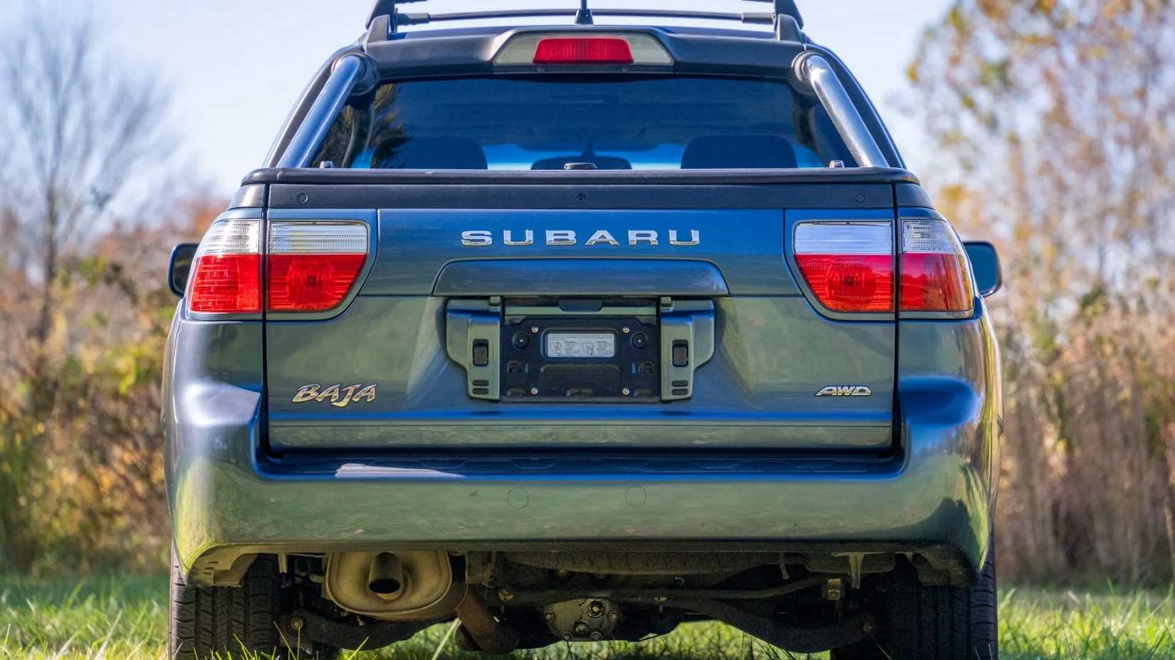 Blue 2005 Subaru Baja Turbo (5)