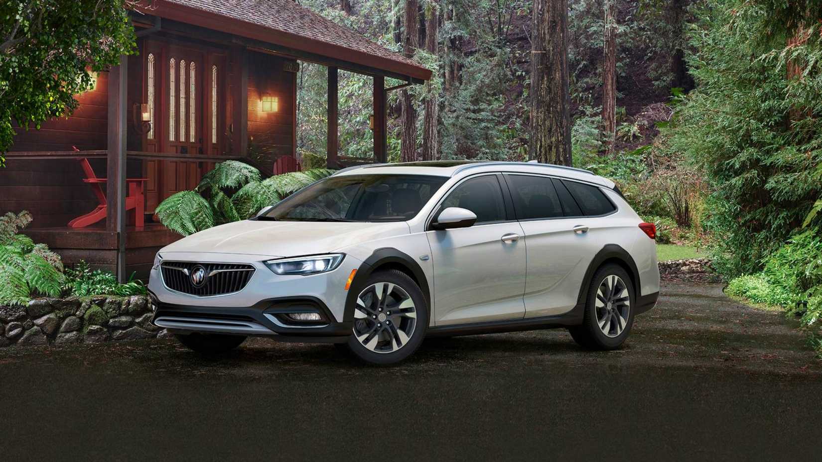 2019 Buick Regal Tourx na floresta-1