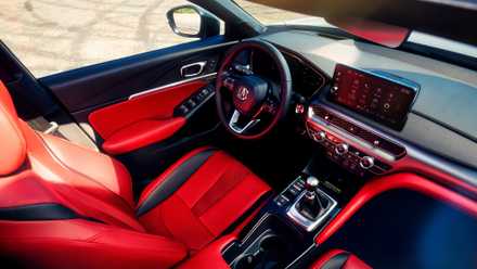 Foto do interior do Acura Integra A-Spec 2026