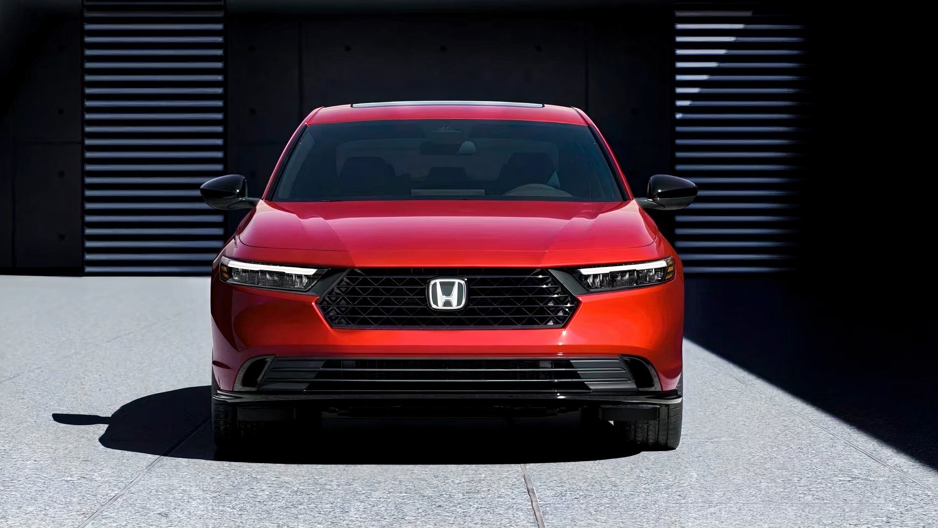 Vista frontal do Honda Accord 2026