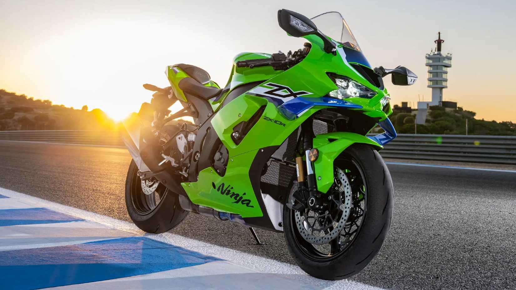 2026 Kawasaki Ninja ZX-10R na pista completa