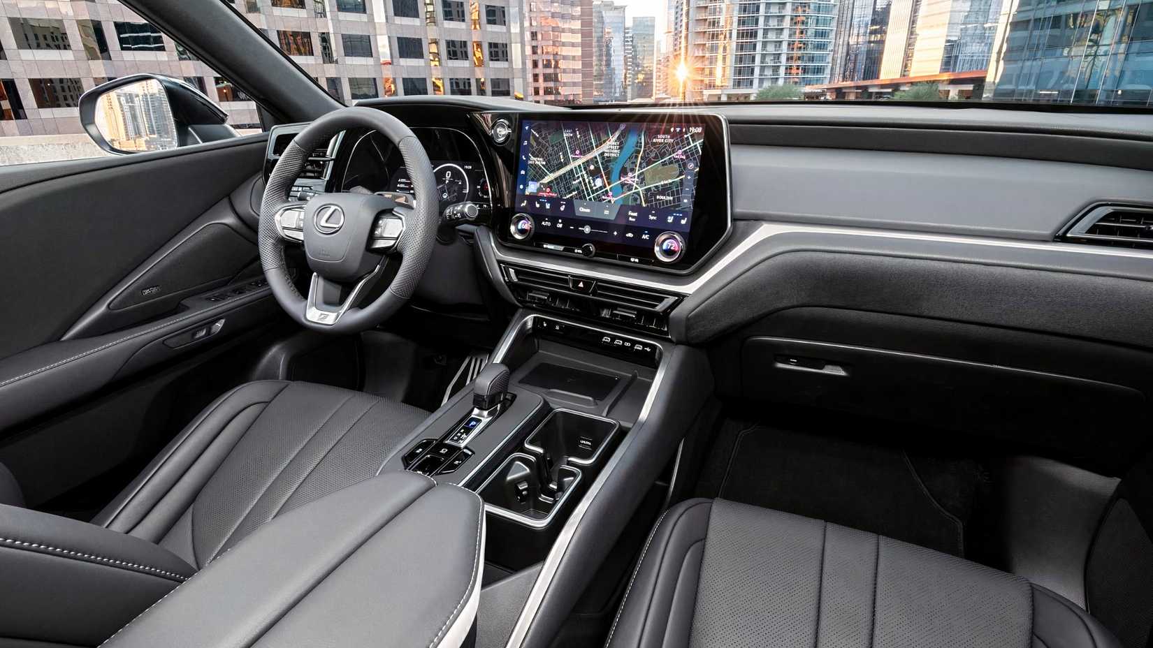 2026 Lexus TX Hybrid interior view