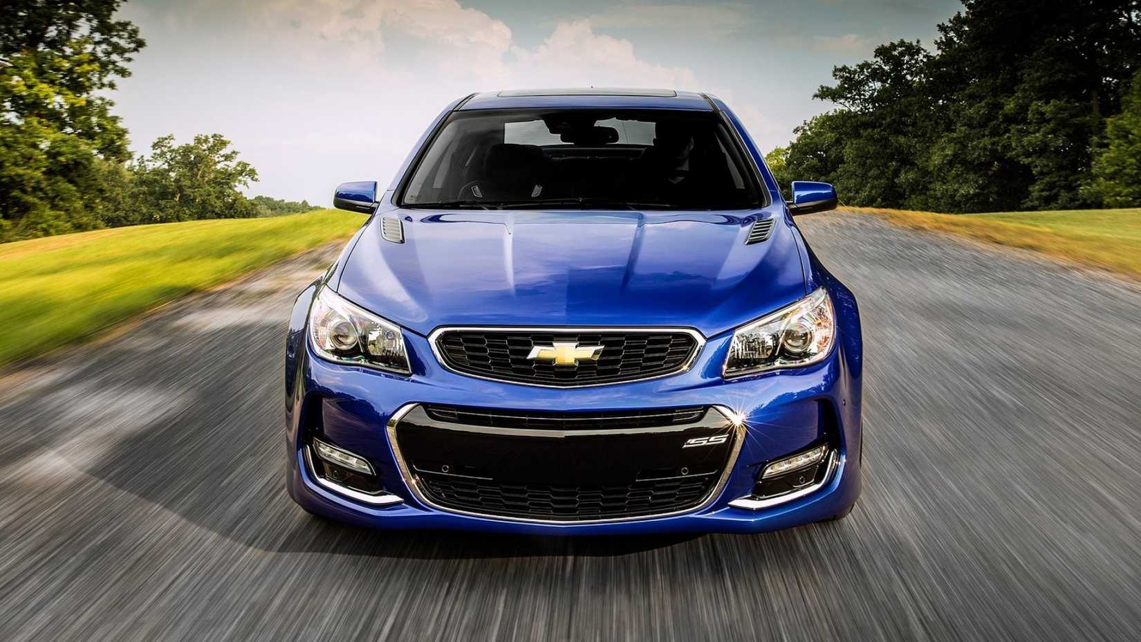 2016 Chevrolet SS front fascia close-up shot