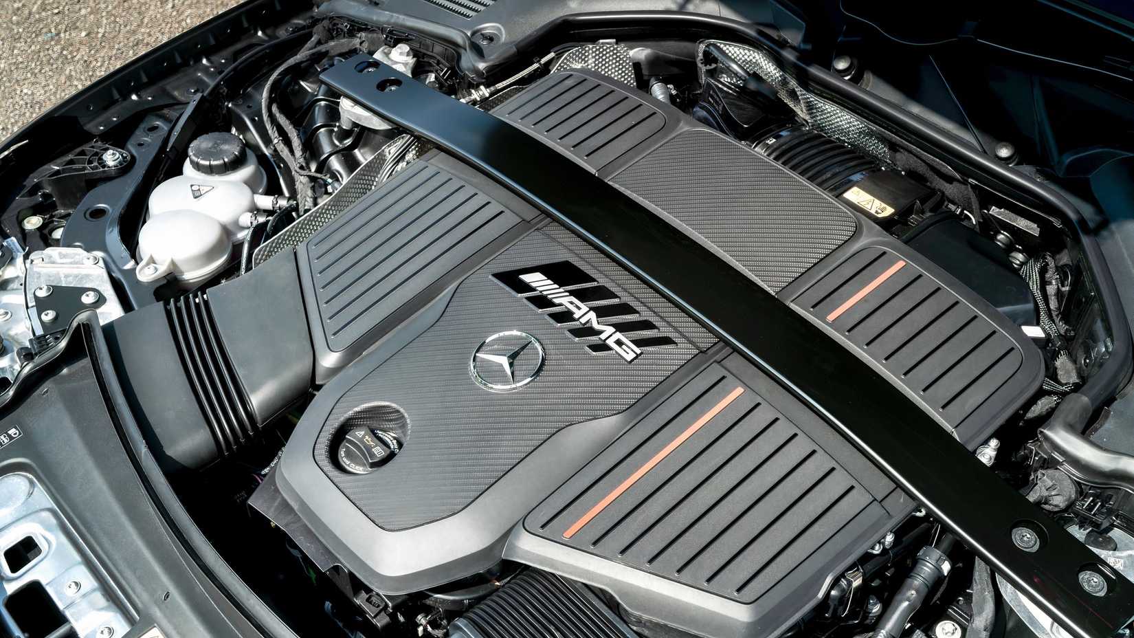 2026 CLE53 AMG Engine Bay