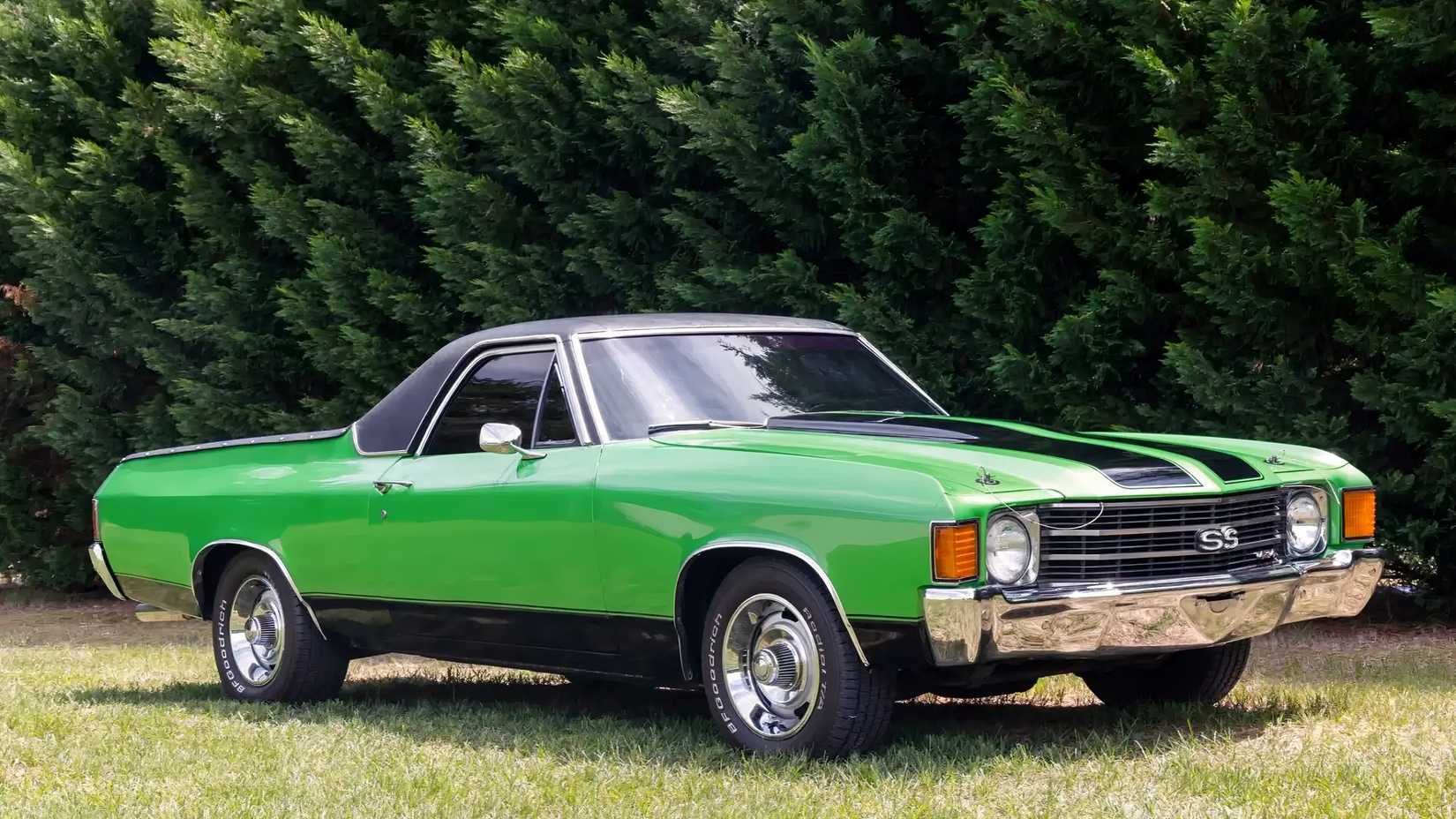 1972 GMC Sprint em verde 