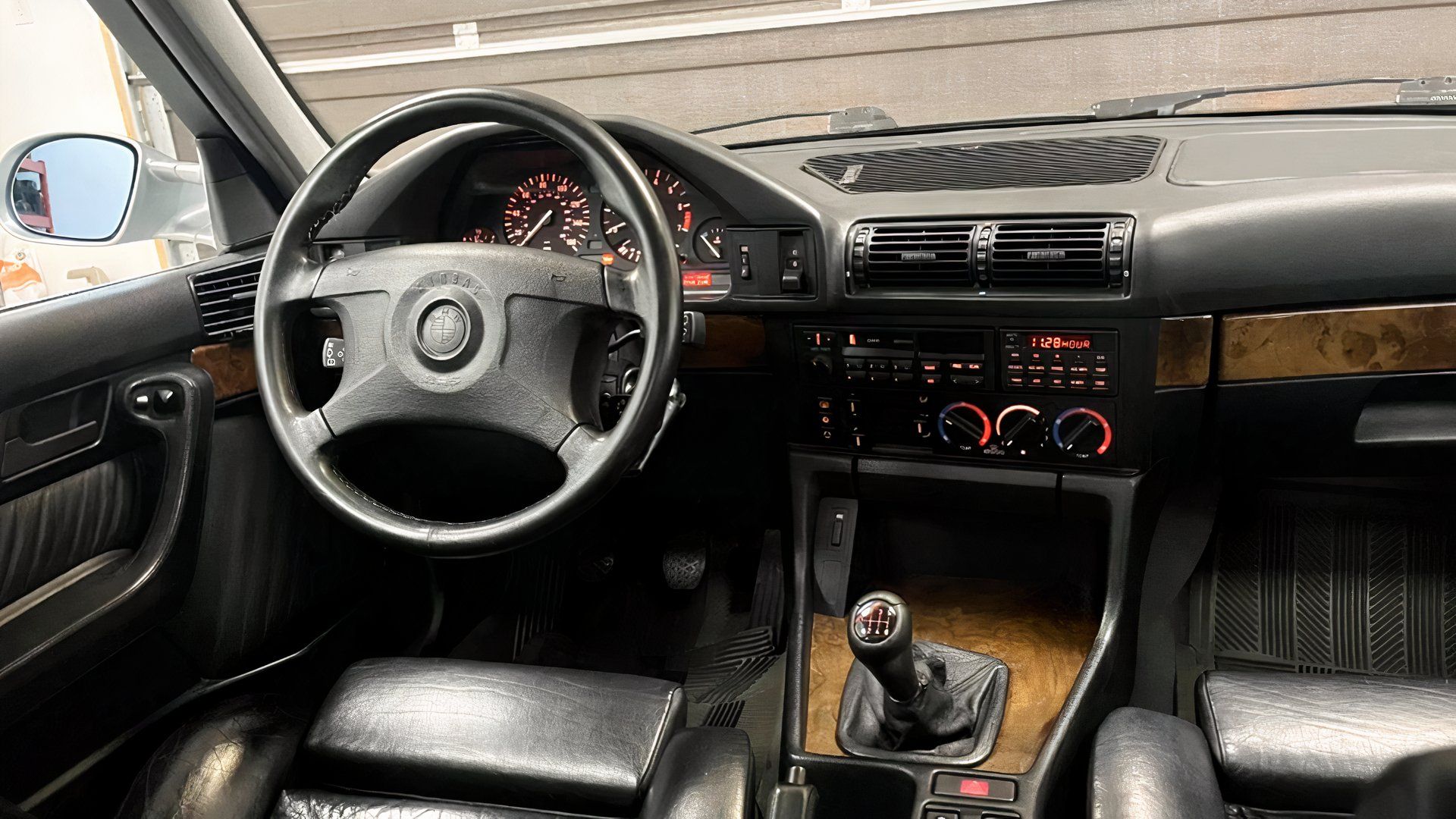 BMW 540i M Sport interior shot showing dash