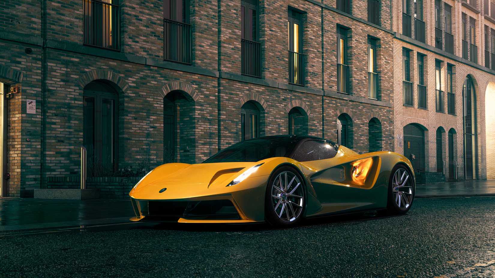 2026 Lotus Evija front 3/4