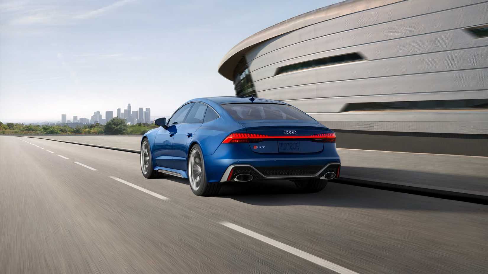 2026 Audi RS7 rear 3/4