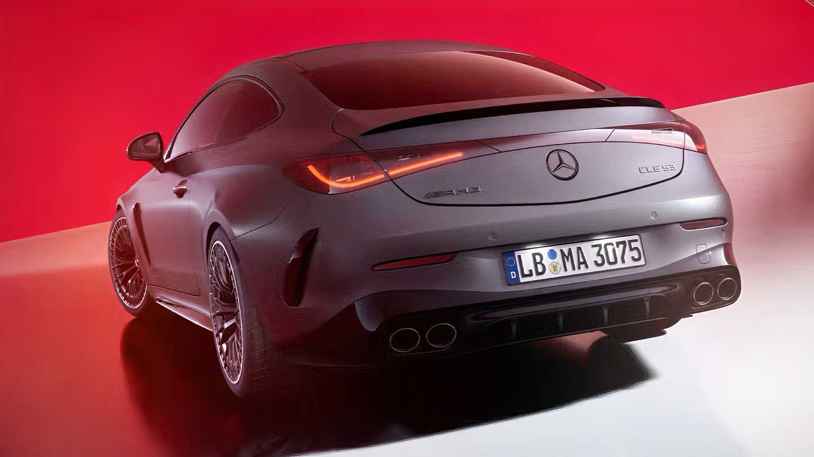 2026 Mercedes-AMG CLE 53 Coupe rear 3/4