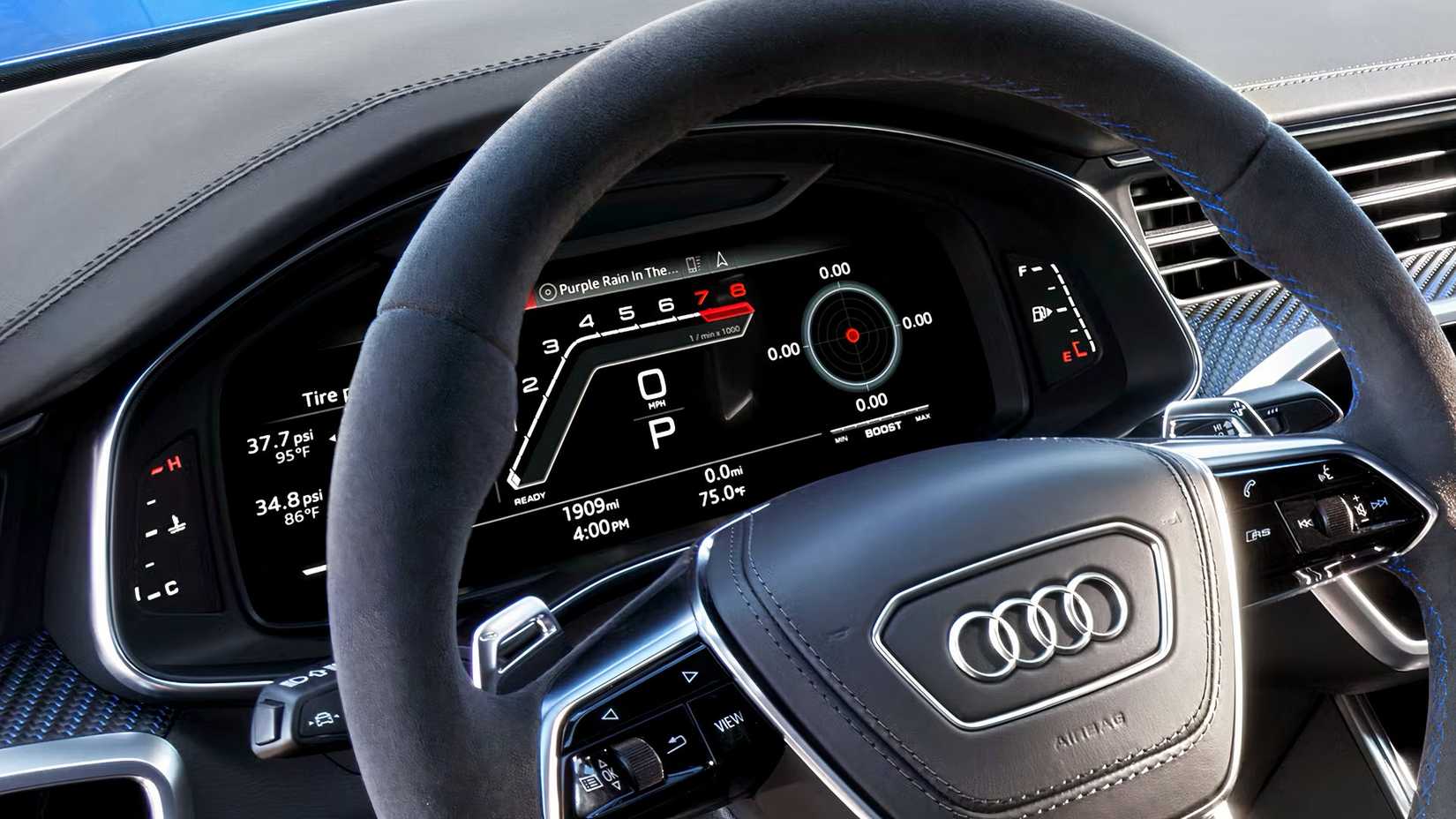 2026 Audi RS7 steering wheel