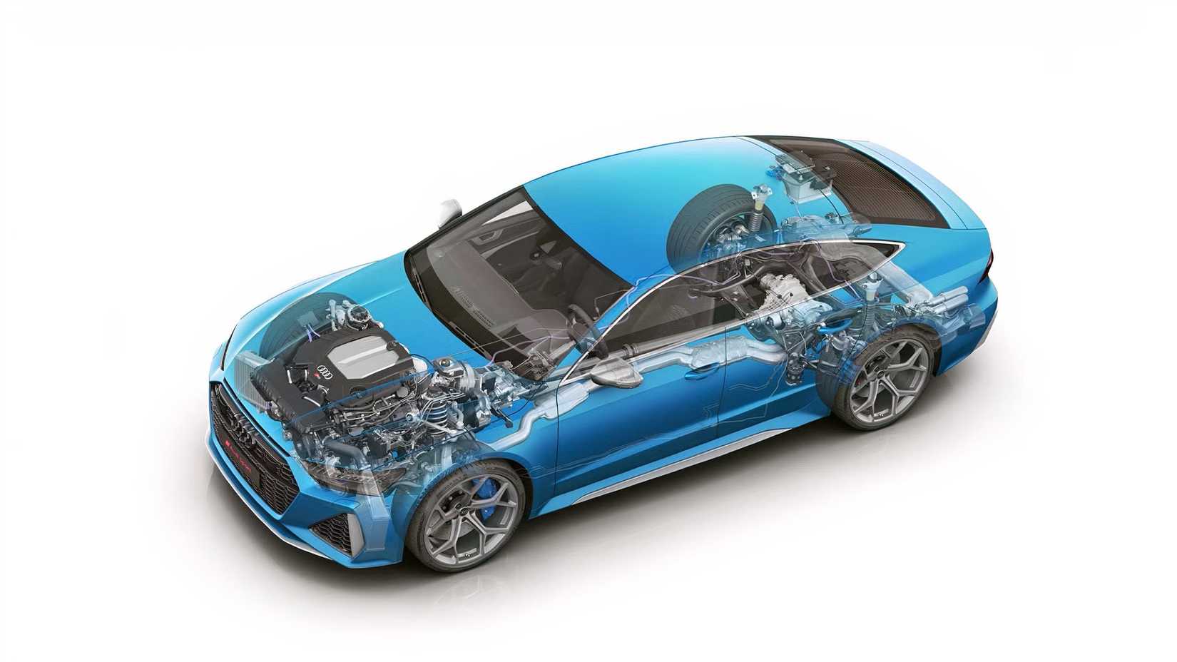 2026 Audi RS7 cross section