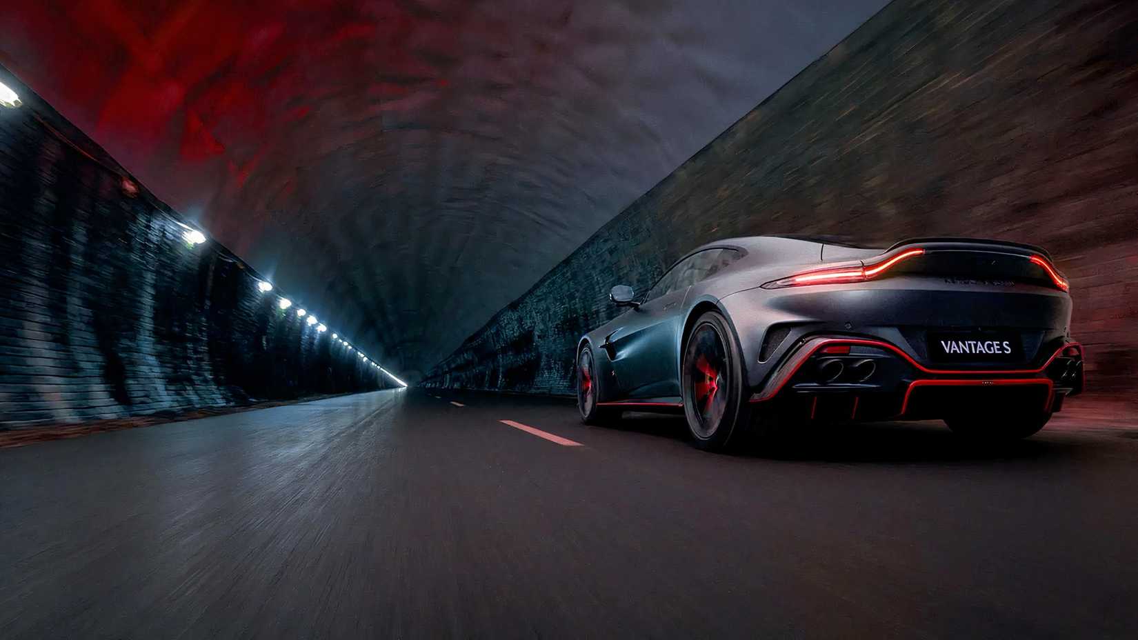 2026 Aston Martin Vantage rear 3/4