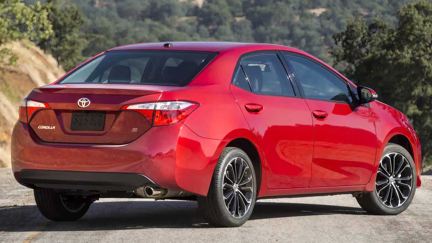 2016 Toyota Corolla rear 3/4