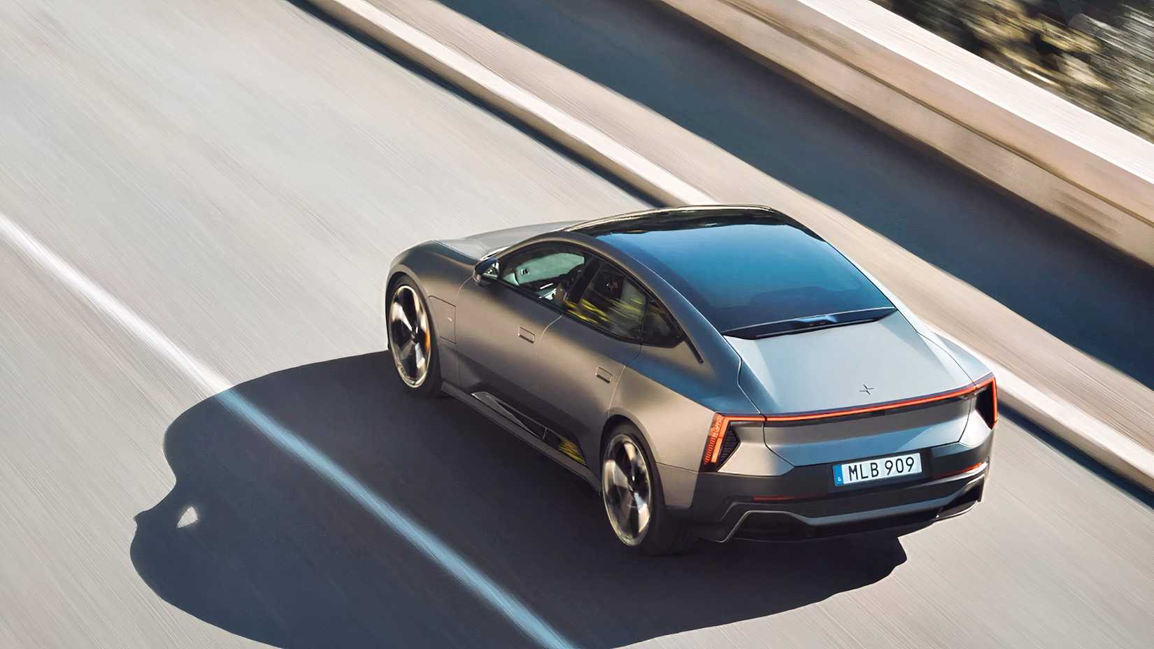 2026 Polestar 5 rear 3/4