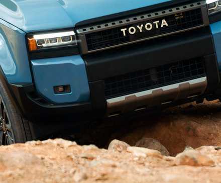 2026 Toyota Land Cruiser front end