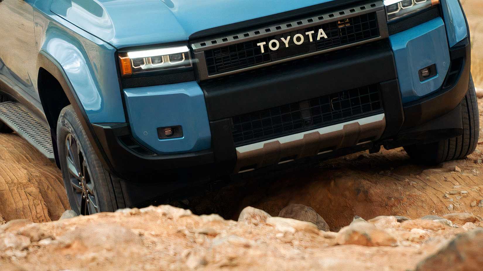 2026 Toyota Land Cruiser front end