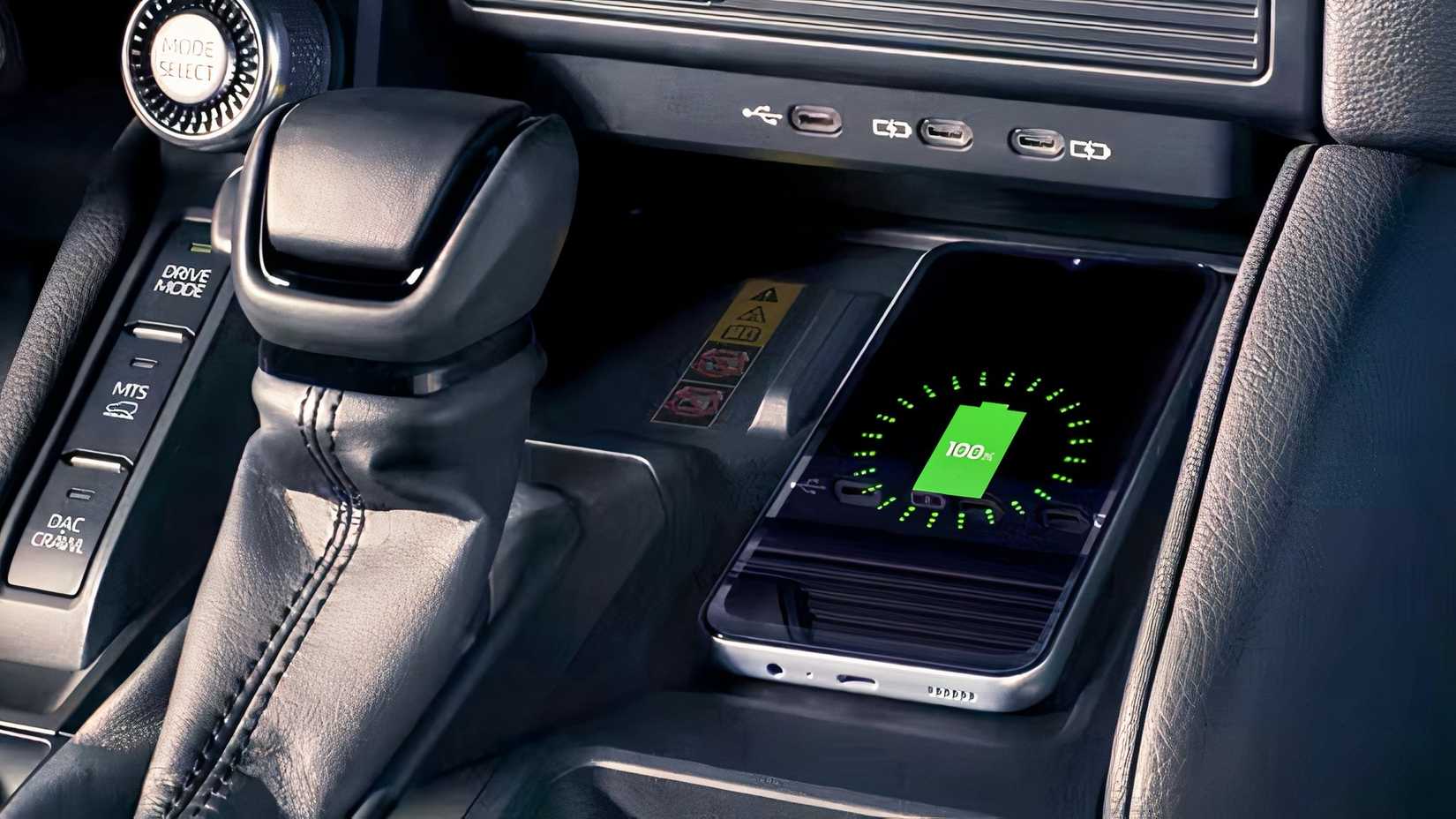 2026 Toyota Land Cruiser wireless phone charger