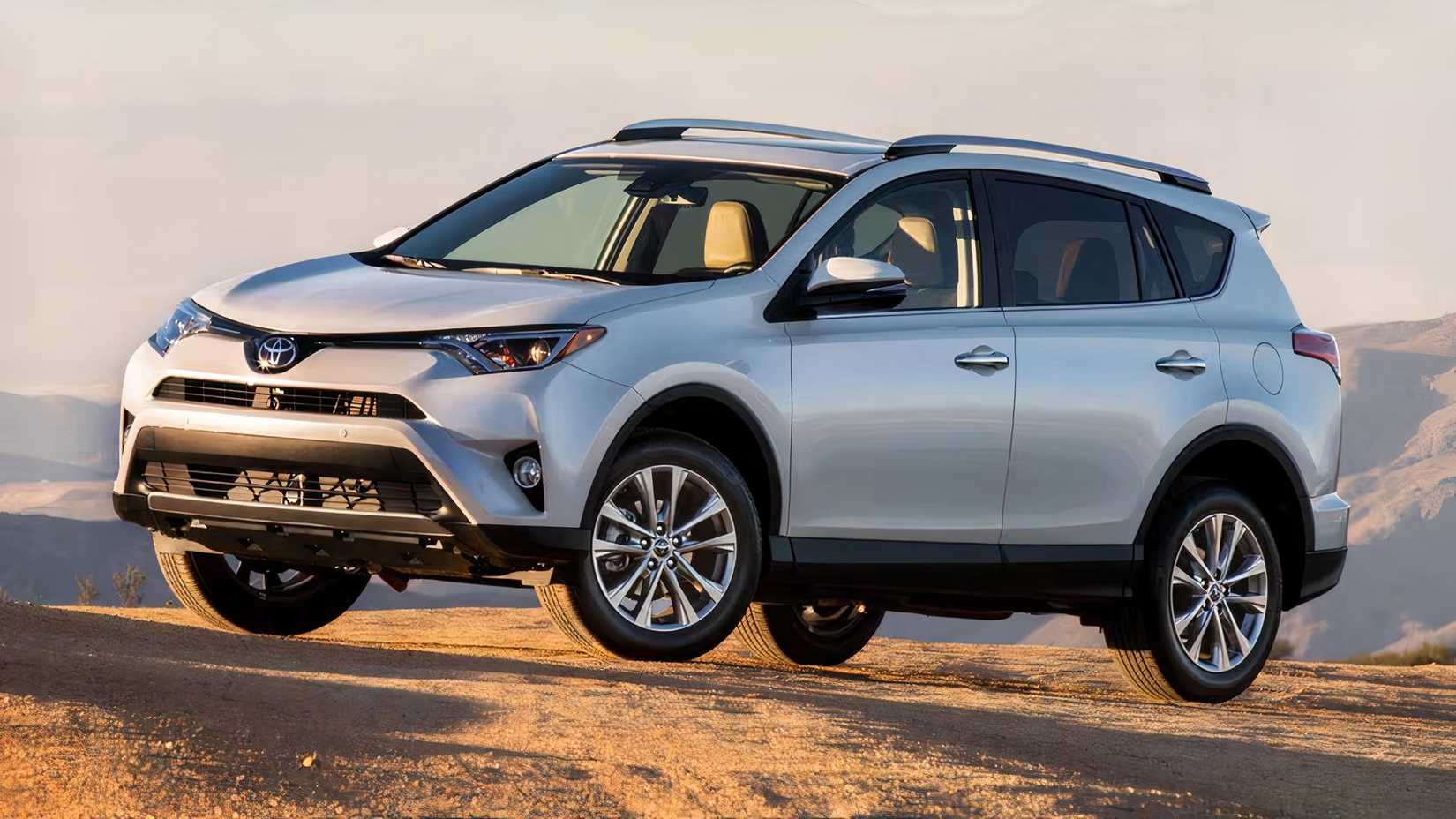 2016 Toyota RAV4 front 3/4