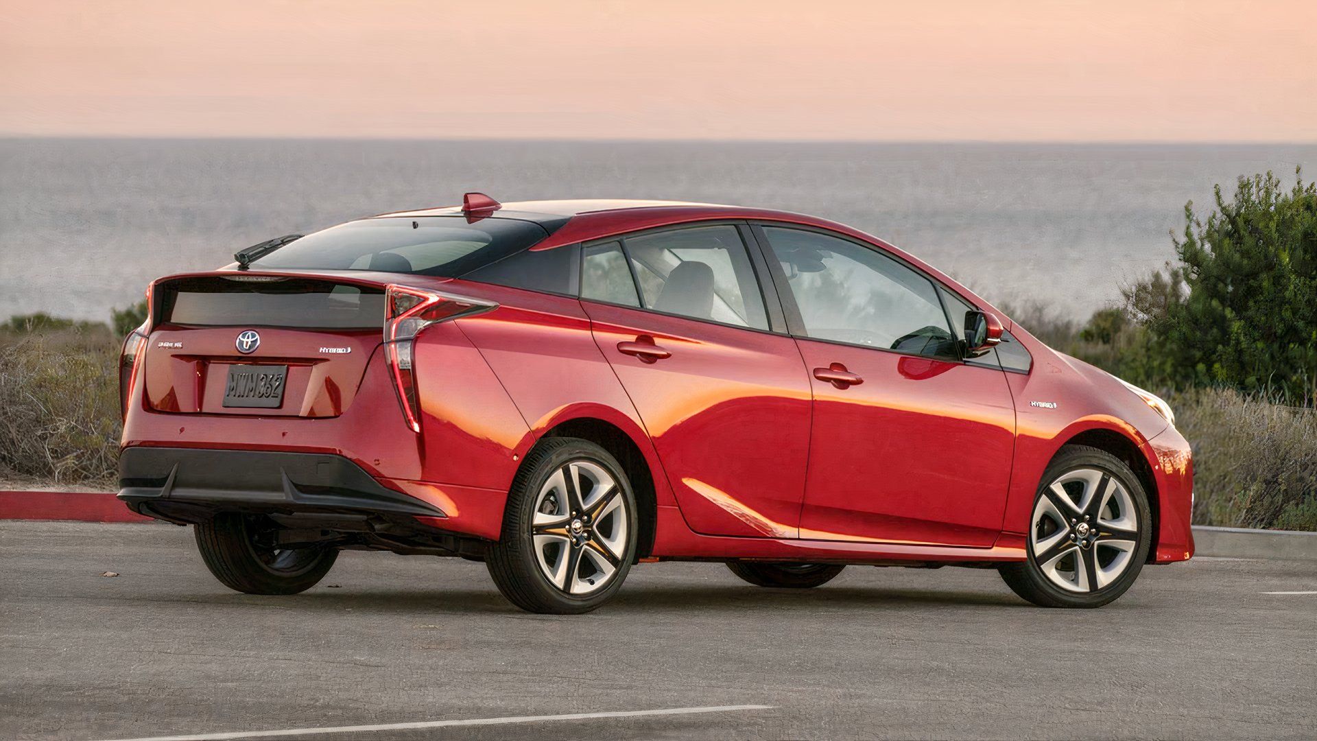 2018 Toyota Prius Rear 3/4