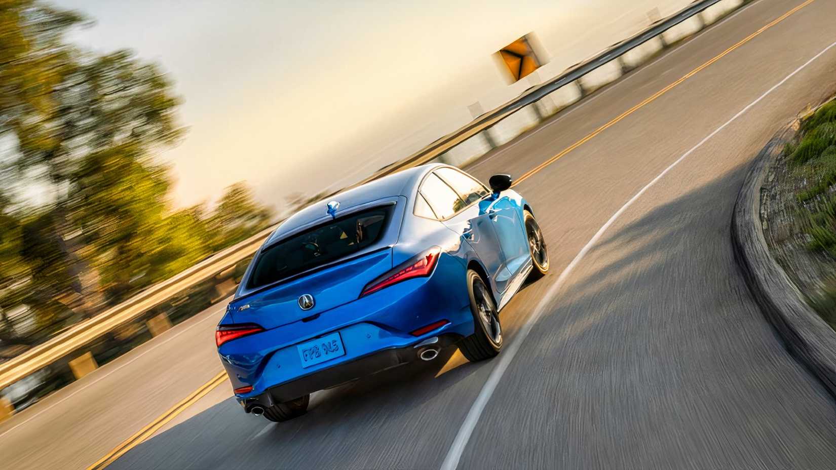 2026 Acura Integra A-Spec rear 3/4