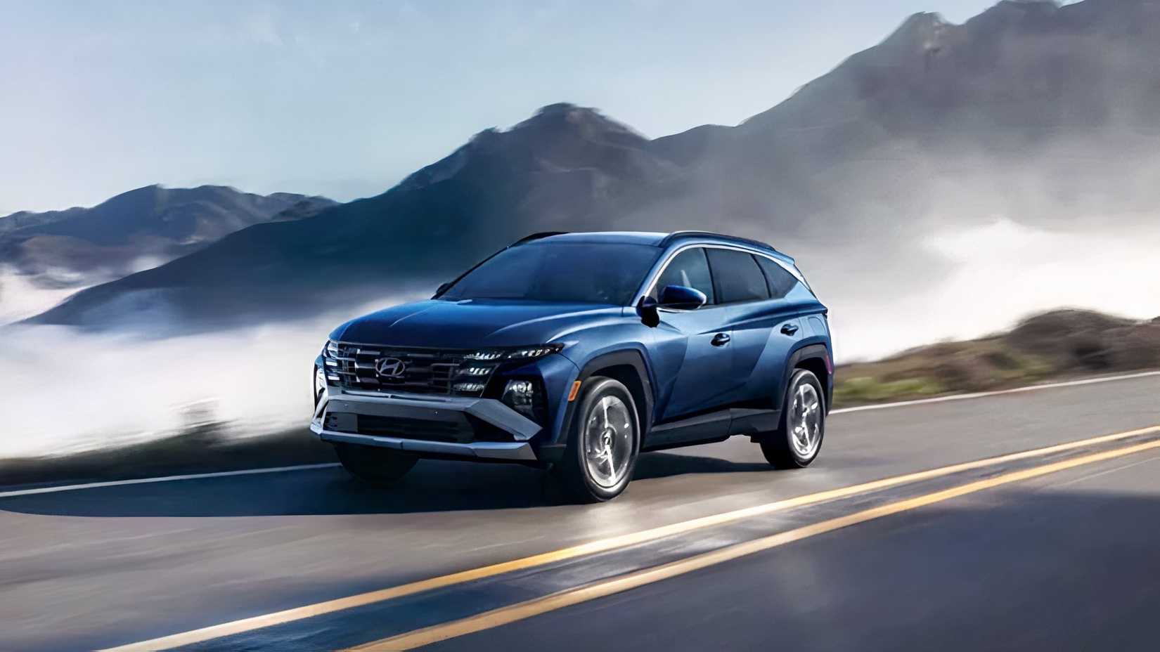 2026 Hyundai Tucson Hybrid front 3/5