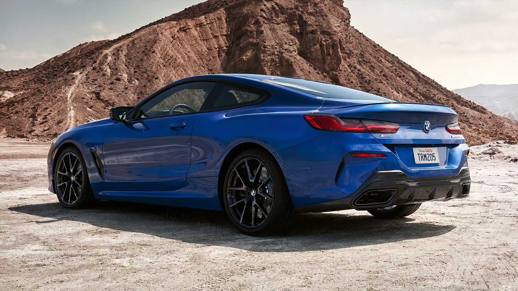2026 BMW M 8 Series Coupe rear 3/4